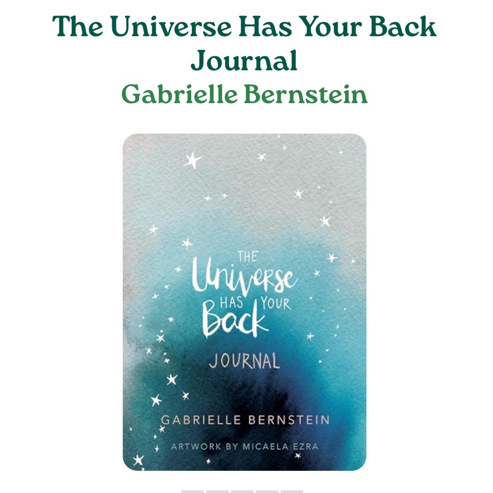 The Universe Has Your Back Journal
Gabrielle Bernstein